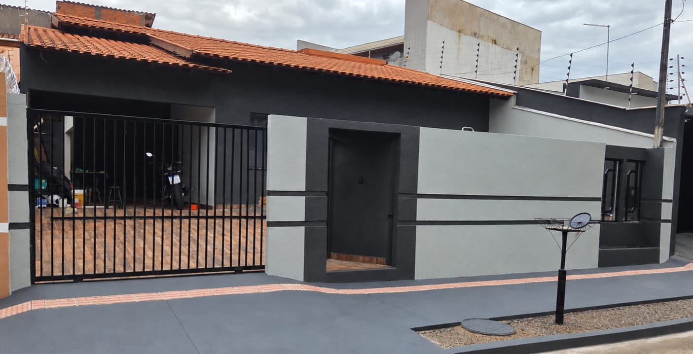 Depois — Ambiente finalizado e pintado